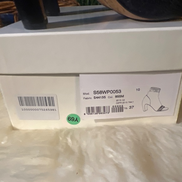 Maison Martin Margiela Knit Sock Peep Toe Boot - Picture 6 of 6